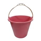 Kit 2 Balde Plástico Rosa 12 Litros - Brasipla Kit 2 Balde Plástico Rosa 12 Litros - Brasipla