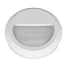 Kit 2 Balizador Ip65 Led 2w Parede Escada Com lâmpada 4x2 Moon Cor Da Luz 6500k Branco Frio