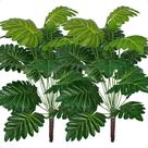 Kit 2 Bananinha Artificial Verde Grande Sem Vaso Decoração