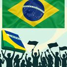 Kit 2 Bandeiras Do Brasil 300X200CM Atacado Envio Imediato Kit 2 Bandeiras Do Brasil 300X200CM Atacado Envio Imediato
