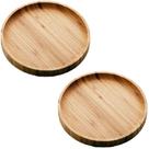 Kit 2 Bandeja de Bambu Round 20X20X1,5 1361