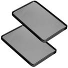 Kit 2 Bandeja Espelhada Decorativa 30x20cm Multiuso Kit 2 Bandeja Espelhada Decorativa 30x20cm Multiuso