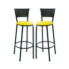 Kit 2 banquetas alta cozinha bar balcão area gourmet Kit 2 banquetas alta cozinha bar balcão area gourmet