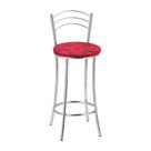 Kit 2 Banquetas Cromadas Bc26b Assento Espuma D15