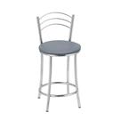 Kit 2 Banquetas Cromadas Bc26c Assento Espuma D15