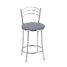 Kit 2 Banquetas Cromadas Bc26c Assento Espuma D15