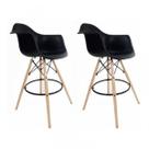 Kit 2 Banquetas DSW-M Eames Arm