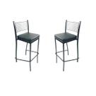 Kit 2 Banquetas EMPILHÁVEL Preta altura 65cm assento preto - Poltronas do Sul Kit 2 Banquetas EMPILHÁVEL Preta altura 65cm assento preto - Poltronas do Sul