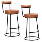 Kit 2 Banquetas Miami 96cm material sintético - Salaone Kit 2 Banquetas Miami 96cm material sintético - Salaone