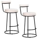 Kit 2 Banquetas Miami 96cm material sintético - Salaone Kit 2 Banquetas Miami 96cm material sintético - Salaone