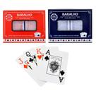 Kit 2 Baralho Jogo 54 Cartas Plástico Resistente Original