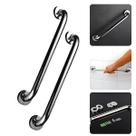 Kit 2 Barra de Apoio Reta 80cm Barra Para Banheiro Alça Suporte Anti Queda Idoso Gestante Crianças Corrimão Segurança PCD