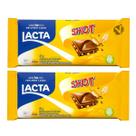 Kit 2 Barra de Chocolate Lacta Shot 80g