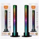 KIT 2 Barra De Led Rítmica Rgb Sensor De Som Altomex Al-2911