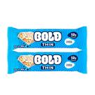 Kit 2 Barra de Proteína Bold Thin Sabor Cookies & Cream com 12g de Proteína 40g