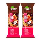 Kit 2 Barra Oner Sem Igual Castanhas e Cranberry 27g