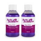 Kit 2 Base Esmalte Mega Brilho Unhas 150ml Arte Sedução Manicure Acabamento Brilho Duração Unhas Kit 2 Base Esmalte Mega Brilho Unhas 150ml Arte Sedução Manicure Acabamento Brilho Duração Unhas