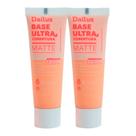 Kit 2 Base Líquida Tracta Ultra Cobertura Cor D4 Claro com 28ml