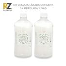 Kit 2 Bases Sabonete Líquido Concentrado Hipoalergênica Perolada para Sabonete, Shampoo VG 1 Litro