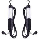 Kit 2 Bastão Luz 12 Led Plug Bivolt AC Pendente Automotivo Garagem Oficina Mecânica Carro Caminhão Camping Barco Pesca