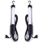 Kit 2 Bastão Luz 24 Led Plug Bivolt AC Pendente Automotivo Garagem Oficina Mecânica Carro Caminhão Camping Barco Pesca