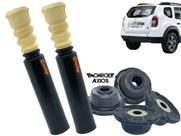 Kit 2 Batentes Traseiros Duster 4x2 4 Buchas Superior do Amortecedor Traseiro AXIOS, COFAP