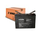 Kit 2 Bateria Gel Wide 12v 35ah Cadeira Rodas Ortomix + Nf*