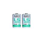Kit 2 Bateria Ls14250 Corrente 1200 mAh Lithium 3,6V Utilizada Equipamentos Ht-70/400/500 Dt-100 Instrutherm