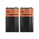 Kit 2 Bateria Recarregável 9 Volts 240 mAh Utilizada Detector Metais Dm-500/600 Instrutherm