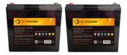 Kit 2 Baterias 60ah Cadeira De Rodas Motorizada Ottobock original