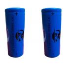 Kit 2 Baterias Lítio 26650 3.7V 16800mah Recarregável Para Lanterna Rádio