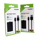 Kit 2 Baterias Recarregáveis + Cabo USB Tipo C Preto para Controle Manete de Xbox Series X/S Completo