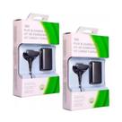Kit 2 Baterias Recarregáveis Para Controle Manete Joystick Sem Fio Xbox 360 + Cabo Usb Carregador incluso
