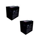 Kit 2 baterias selada 12v 5ah