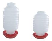 Kit 2 Bebedouro Automático Aves - 1 De 2 Lt E 1 De 5 Lt
