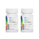 Kit 2 Belt Ferro, Vitamina C Ácido Fólico Suplemento Força