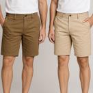 Kit 2 Bermuda Colorida Sarja Jeans Masculino Diversas Cores Kit 2 Bermuda Colorida Sarja Jeans Masculino Diversas Cores