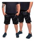 Kit 2 Bermuda Masculina Short Plus Size Esporte Com Bolsos Kit 2 Bermuda Masculina Short Plus Size Esporte Com Bolsos