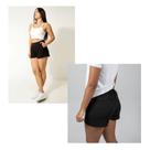 Kit 2 Bermuda Shorts Meletinho Moda Blogueira Kit 2 Bermuda Shorts Meletinho Moda Blogueira