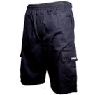 Kit 2 Bermudas Brim Sarja Extra Plus Size Masculino Elástico Cordão Cargo 5 bolsos Uniforme Kit 2 Bermudas Brim Sarja Extra Plus Size Masculino Elástico Cordão Cargo 5 bolsos Uniforme