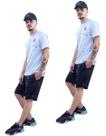 Kit 2 Bermudas Masc Adulto Dry Fit Furadinho Verão Ref 102