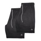 Kit 2 Bermudas Masculina Moletom Short Moletinho