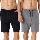 Kit 2 Bermudas Moletinho Premium Academia Treino