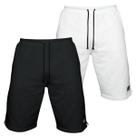 Kit 2 Bermudas Moletom Masculina com 3 Bolsos Fenda Lateral Short Básico Casual Treino Kit 2 Bermudas Moletom Masculina com 3 Bolsos Fenda Lateral Short Básico Casual Treino