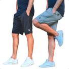 Kit 2 Bermudas Tactel Shorts Treino Academia com Elastano 099