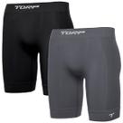 Kit 2 Bermudas Térmica Microfibra Conforto Maciez Soul Eco Torp