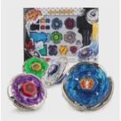 Kit 2 Beyblade Metal Fusion Pião C/super Lançador Brinquedos.