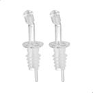 Kit 2 Bico Dosador Para Garrafas Com Tampa Antigotejamento 9,5cm - 02 Unidades