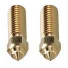 Kit 2 Bico Nozzle 0,4mm Creality K1 Sv06 Plus Sv07 K1 Max