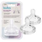 Kit 2 Bicos Para Mamadeira Easy Flow Pétala Fluxo 2 +2m Buba Kit 2 Bicos Para Mamadeira Easy Flow Pétala Fluxo 2 +2m Buba